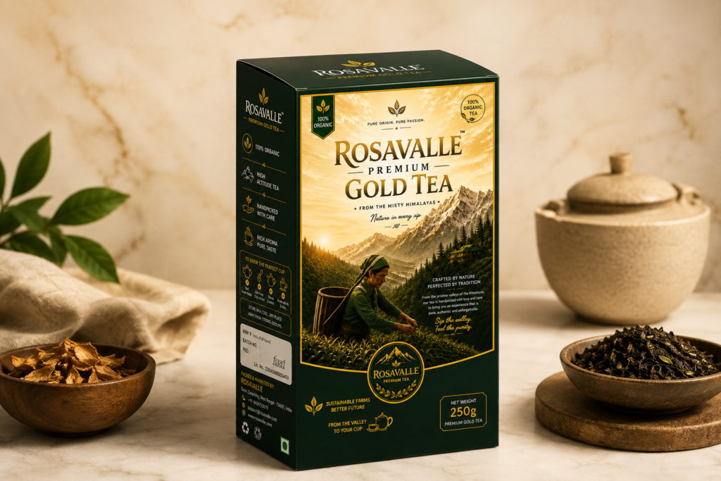 Rosavalle Premium Gold Tea – 250g