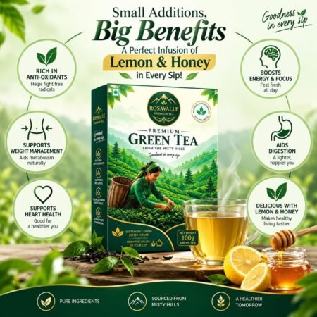 Rosavalle Green Tea Benefits