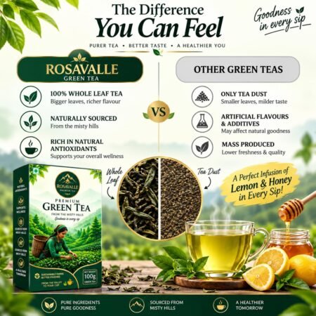 Why Rosavalle Green Tea is better than others green tea Why Rosavalle Green Tea is better than others green tea