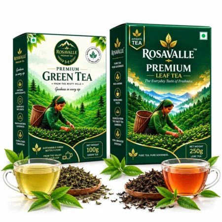Premium Leaf and Green Tea Combo Premium Leaf and Green Tea Combo