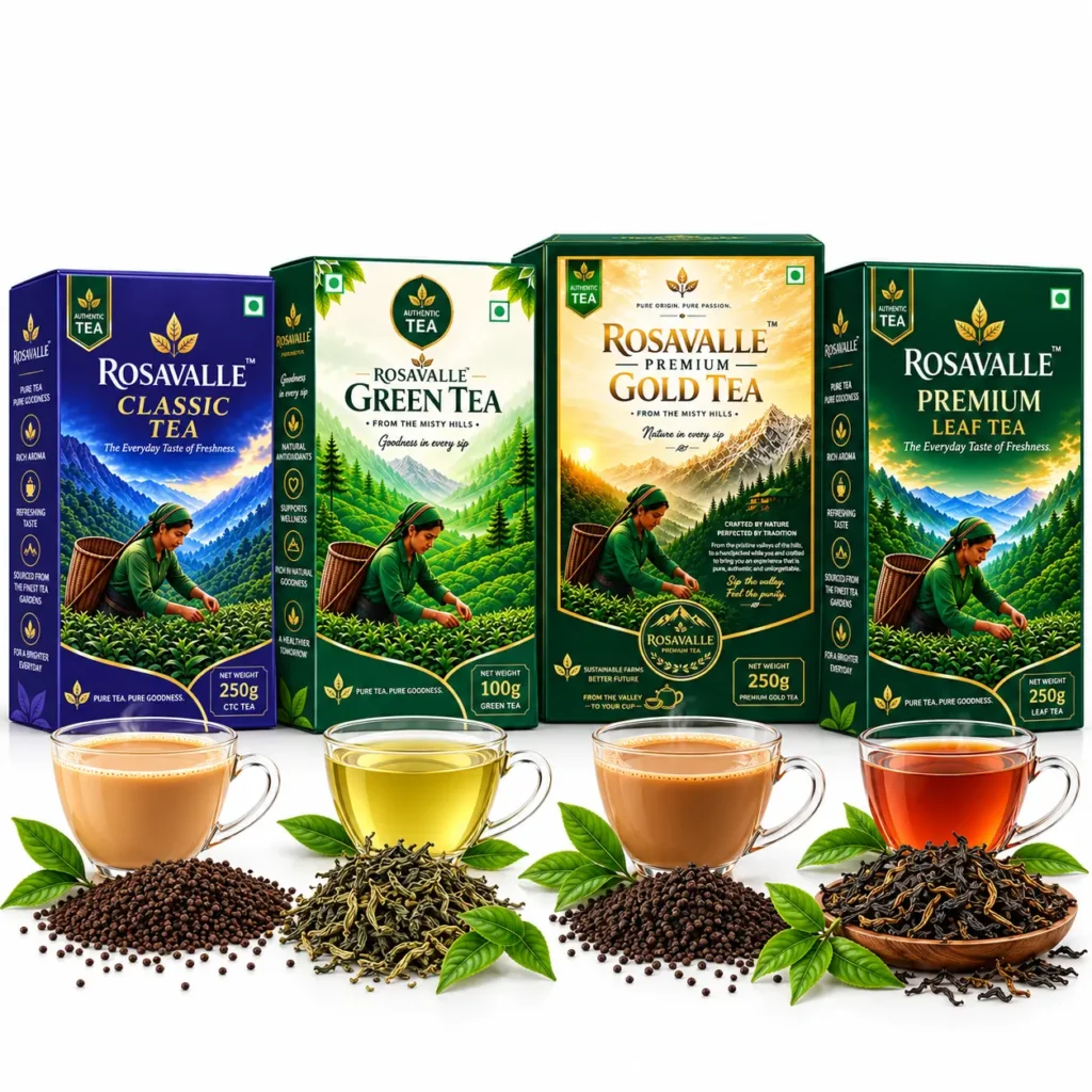Rosavalle Signature Tea Collection combo 4