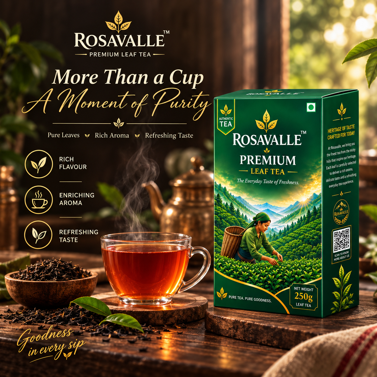 Rosavalle Premium Leaf Tea